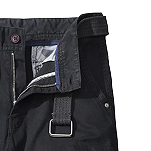 JEShifangjiusu Men's Casual Military Cargo Pants Baggy Camo Trousers with Pockets Relaxed Lightweight Straight Outdoor Pants3