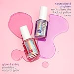 essie Nail Care, 8-Free Vegan, Hard To Resist Nail Strengthener, Glow and Shine, pink tint, 0.46 fl oz - Image 4