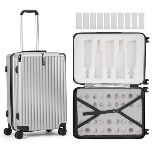 Premium Wine Suitcase with Refrigeration for 10 Bottles