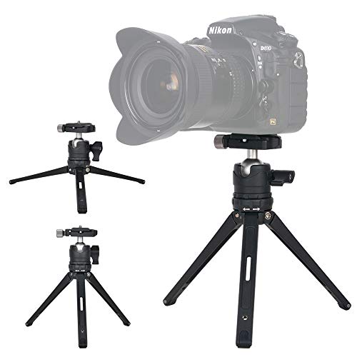 Mini Metal Tripod - Ulanzi Tabletop Travel Tripod with Ball Head Quick Release