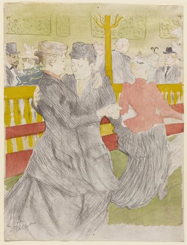 Cuadro danza Henri de Toulouse Lautrec para decorar paredes vacías