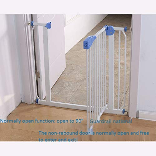 Porte d'escalier sans perforation pour protéger vos balustres fragiles
