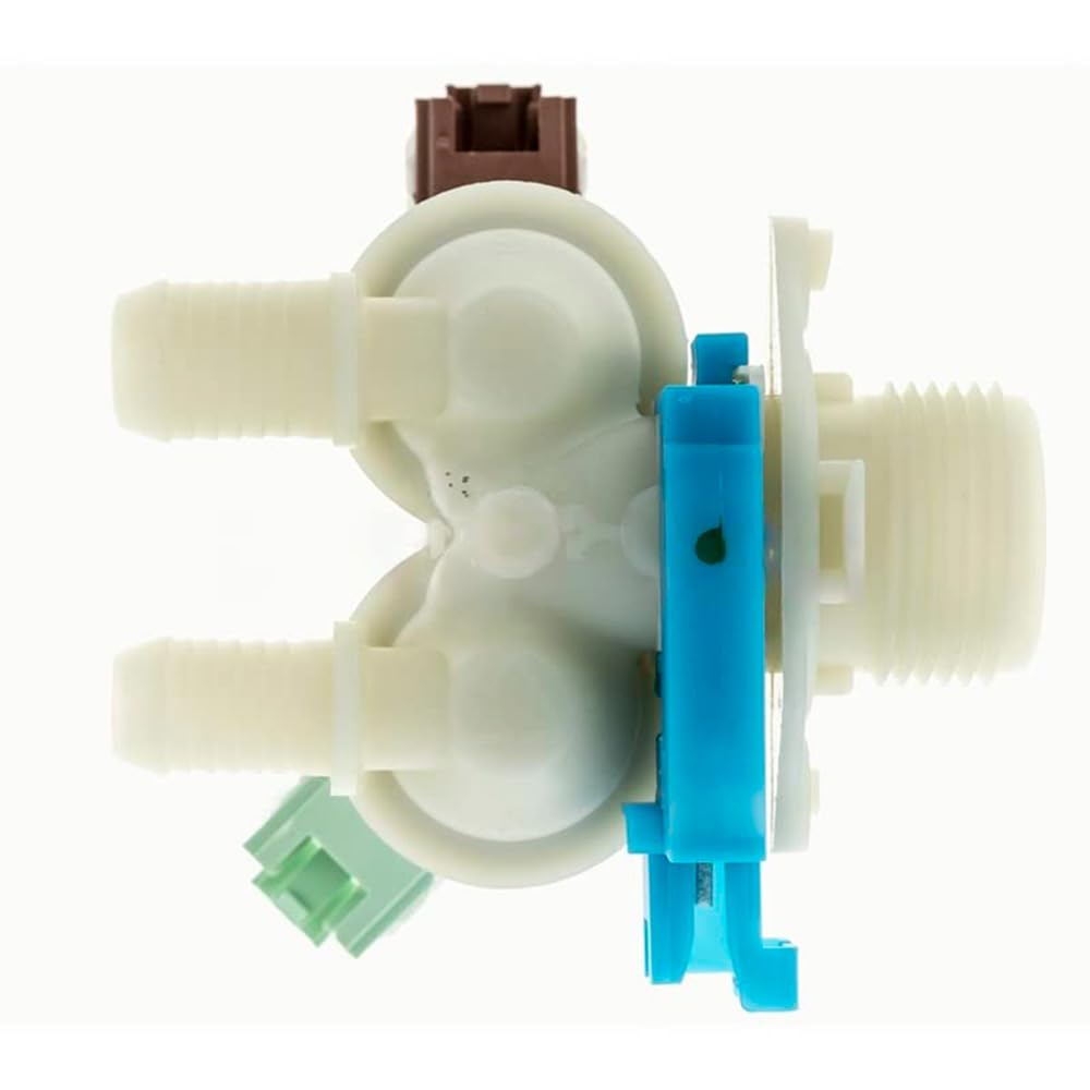 REPORSHOP - Electrovalvula 2 Vias Salida 180 grados compatible con Zanussi 1325186508