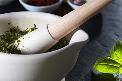 Milton Brook Unglazed Mortar And Pestle, 5-Inch Diameter #TOP4