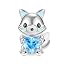 Arctic Fox Charm Y005