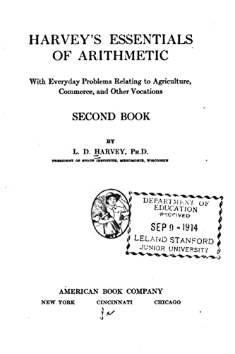 Harvey's Essentials of Arithmetic - Second Book