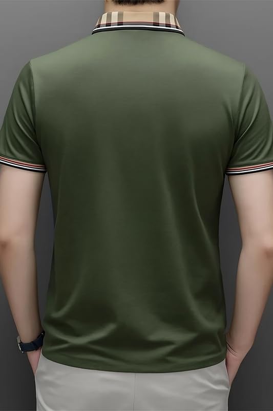 Image of Lymio Polo T Shirt for Men || T Shirt for Man || Collar T Shirt Style Men (Packs Also Available) (Polo-93-96)