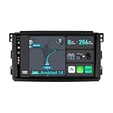 【Eingebautes CarPlay/Android Auto/DSP】 Integriertes Apple CarPlay und Android Auto, ermöglicht es Benutzern, mit Siri zu telefonieren und Musik zu hören. mit eingebautem DSP und TDA7851 Verstärker mit 4 x 50 W. Der 64-Band-Equalizer passt sich Ihrem Geschmack an und bietet eine hervorragende Klangqualität.