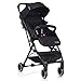 COSTWAY Poussette Canne Poussette Bébé Pliable Ultra Compacte Léger Portable avec Ceinture de Sécurité et Inclinaison à 2 Positions (Noir)