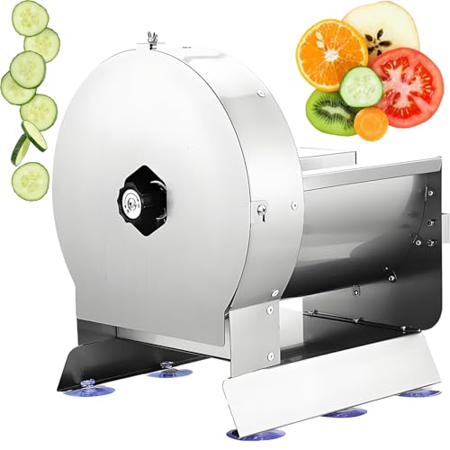 Cortadora eléctrica para vegetales ajustable acero inoxidable