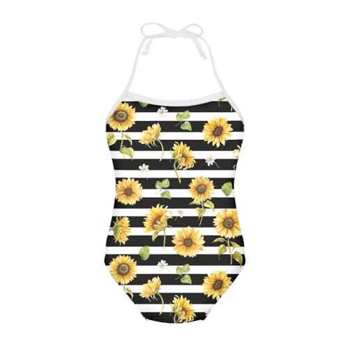 Hawapod Girls' One-Piece Swimsuit Toddler Girl Bathing Suit Sport Swimwear for Toddler