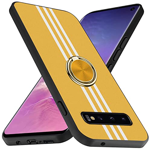 Galaxy S10 P[X O ϏՌ SC-03L SCV41 Jo[ TPU wh~ VR ԍڃz_[Ή 360°] Xgbvz[t ~ h~ SʕیJo[ MNV[ S10 Jo[iCG[j