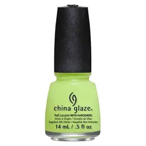 China Glaze Nail Polish, Grass Is Lime Greener 1300