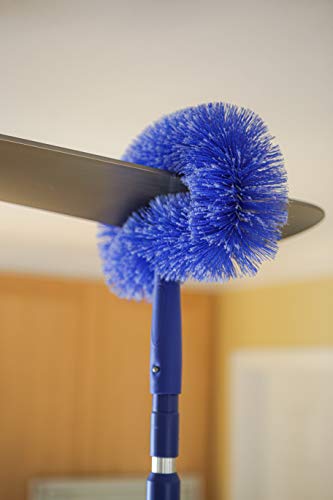 Ettore 48211 Ceiling Fan Brush with Click-Lock Feature , Blue