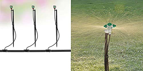 Image of DIY Crafts 10 Pcs Fogger Cross Misting Kit, Included Pipe + Faucet Connector + Accessory, Fogger Cross Misting Sprink(10 Pcs Fogger Cross Misting Kit, Included Pipe + Faucet Connector + Accessory)
