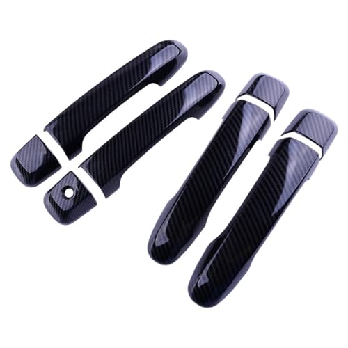 Poignées de porte Land Cruiser Prado FJ150 en fibre de carbone luxe