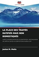 La Place Des Traités Ratifiés Mais Non Domestiqués 6205302748 Book Cover