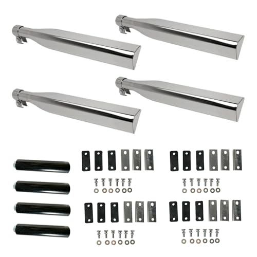 IBESTWOLF 4PCS Stainless Steel Quarter Fender Bracket Triangle for Peterbilt Kenworth Freightliner, Universal Fender Tube Bracket for Semi Truck