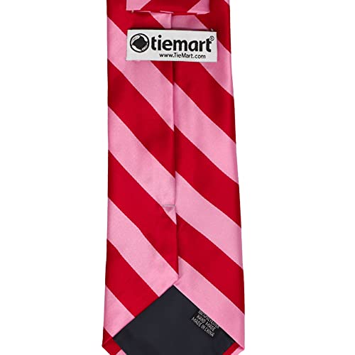 Image of tiemart Men's Striped Tie Standard Length
