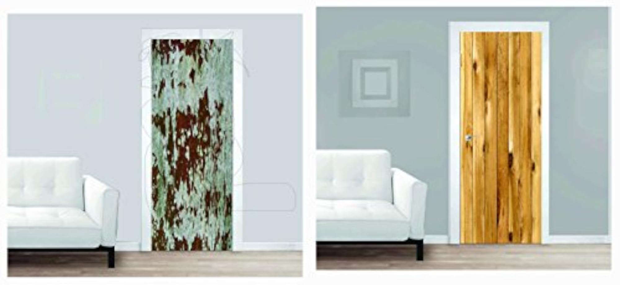 Pine Wood Grain Pallet Design Adhesive Decorative Vinyl Shelf Liner