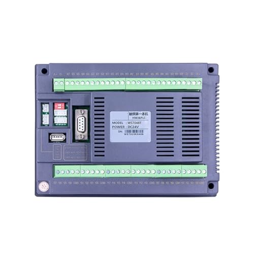 Image of 7 inch HMI All in One Touch Screen with Integrated Panel 0-10V 4-20MA Analog MODBUS Relay&Transistor Output(WS7048 Relay)