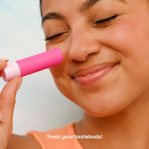 eos Protetor labial Super Strawberry Pacote sortido - 4 g, pacote com 4