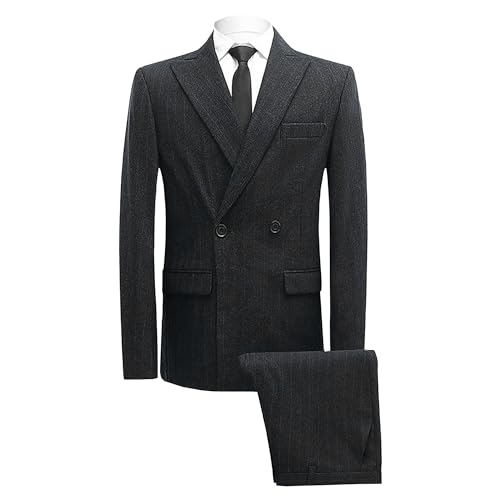 Costume de mariage homme coupe ajustée ensemble d'affaires 2 pièces formel
