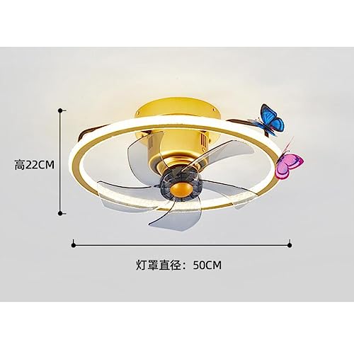 Ventilateur de plafond éclairant et enceinte Bluetooth : fraîcheur musicale 3D - 3