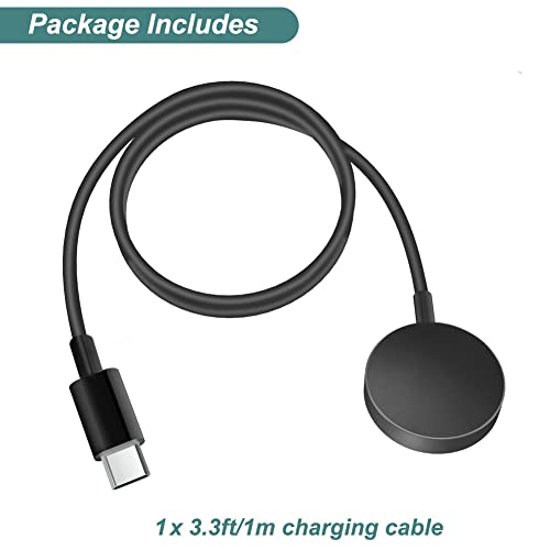 Image of Charger for Samsung Galaxy Watch 5, Galaxy Watch 5 Pro, Charging Cable Dock with Alumium Case (USB-C) (3.3ft /1m) | USB-C Charging Cable Cord with Alumium Case for Samsung Galaxy Watch (3.3ft /1m)