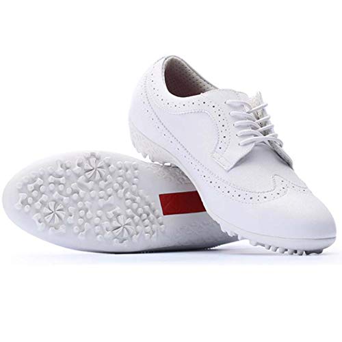 WSHZ Chaussures de Golf, Footjoy Chaussures de Golf, Chaussures de Golf, Respirant Tour-S-Saison précédente Style de Golf Chaussures Hommes,No2,35 Cover