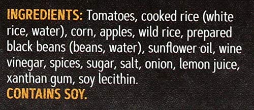 Reese Wild Rice Harvest Bowl | Black Beans, Tomatoes, Corn | High In Fiber & Protein (Pack Of 8) #TOP5