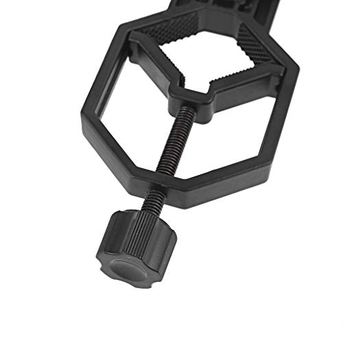 GLASSNOBLE Video Machine,Draagbare Microscoop Adapter Clip Binoculaire Monoculaire Mobiele Telefoon Camera Houder Zwart - Image 3