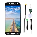  Hopcd Pantalla de Repuesto para teléfono Inteligente para Samsung J5 Pro 2017 J530 Pantalla táctil LCD para teléfono Celular con Herramientas de ensamblaje del digitalizador(Negro)