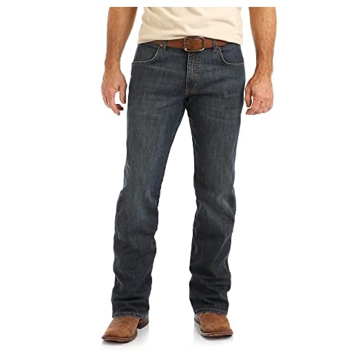 Wrangler Herren Retro Relaxed Fit Bootcut Jeans, Falls City, 33W / 34L