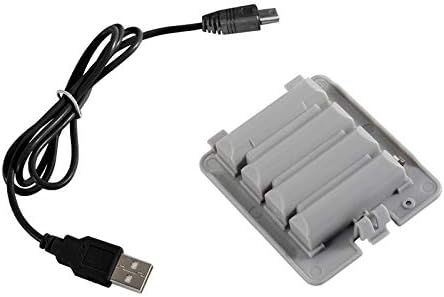 Esenlong Rechargeable Batteries With Charger,3800mAh High Capacity Rechargeable Battery Pack for Wii Fit Balance Board