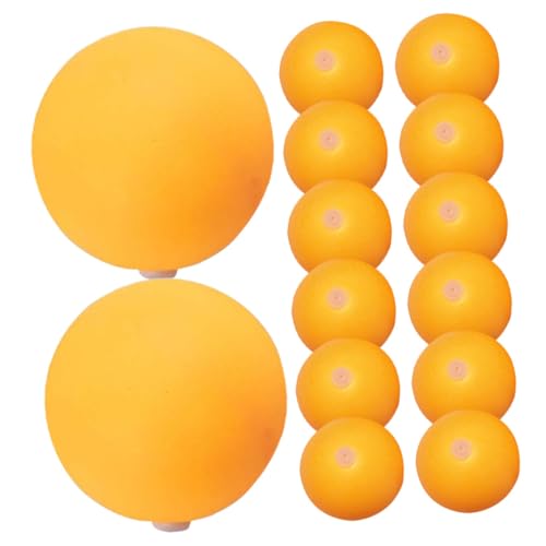 GANAZONO 60Pcs Pong Balls for Table Tennis Training Durable Plastic Exercise Balls with Elastic Shaft for Skill Enhancement and Practice Sessions