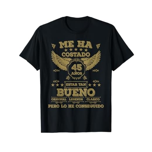 Me Ha Costado 45 Años Estar Tan Bueno 45 Cumpleaños Camiseta
