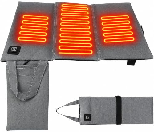 Beheizbares Sitzkissen Outdoor Heizkissen, 40*44 cm Elektrisches Heizkissen