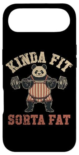 Kinda Fit Sorta Fat Funny Panda W tBbglX EGCgteBO X}zP[X iPhone Air p