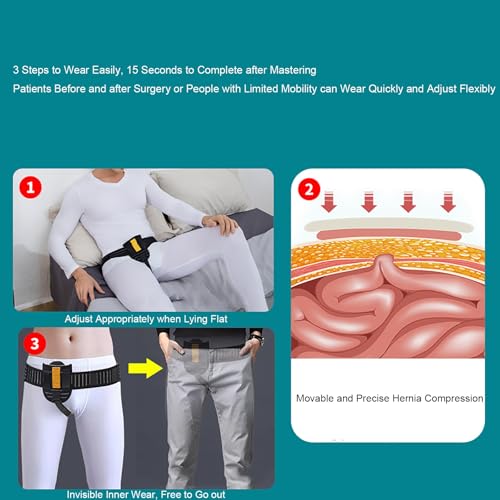 Faja para Hernia Inguinal Unisex con Banda Ajustable miniatura 3