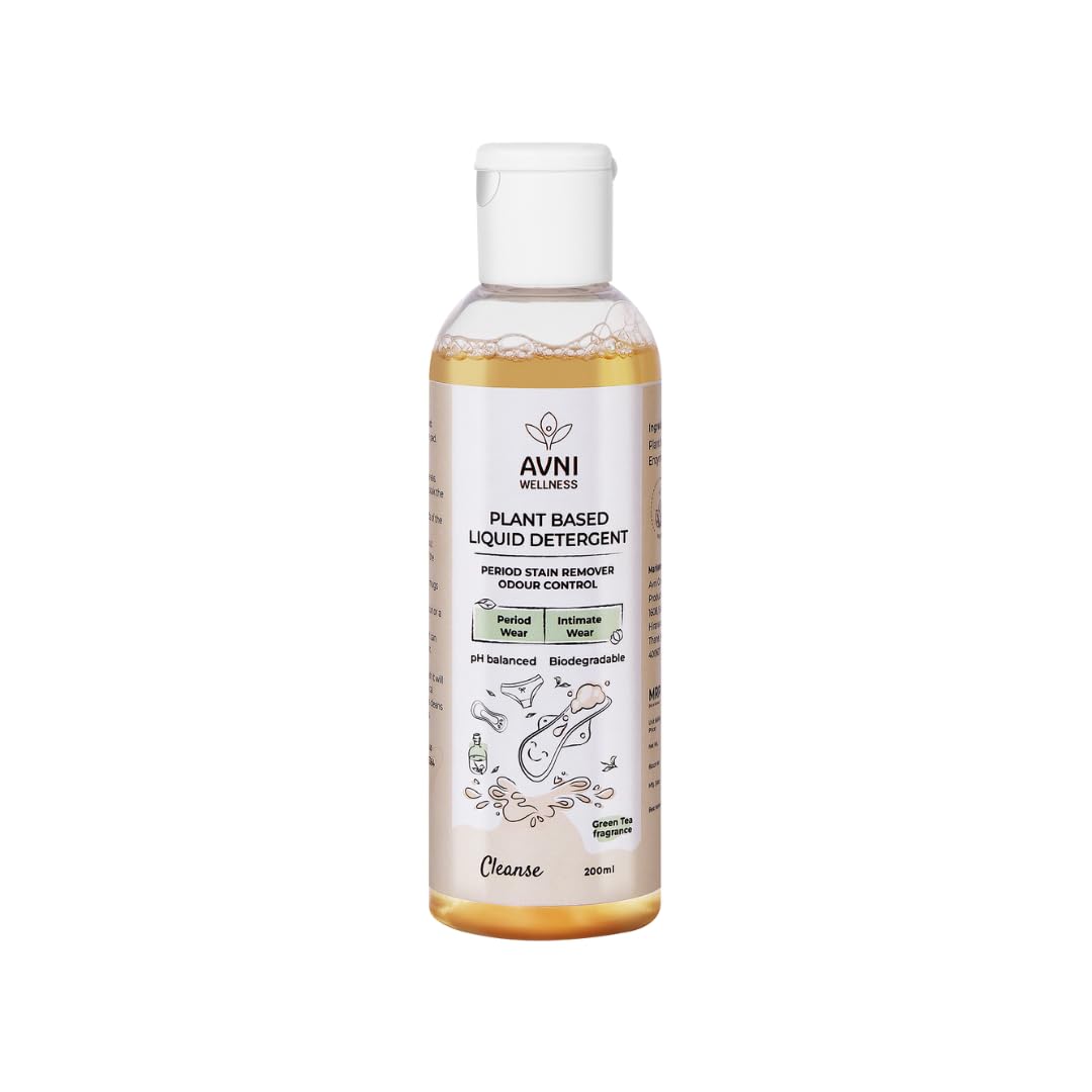 Avni - Undergarment Wash, Stain Removing Liquid Detergent | 200 ml | Innerwear, Period Panties, Pads, Panty Liners | Plant based | Removes Blood Stains & Odour | Natural Fragrance | Bio-Enzyme based-image-19