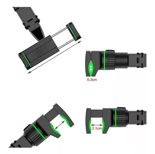 Suporte Veicular para Celular, Rotação 360 Graus, Ajustável