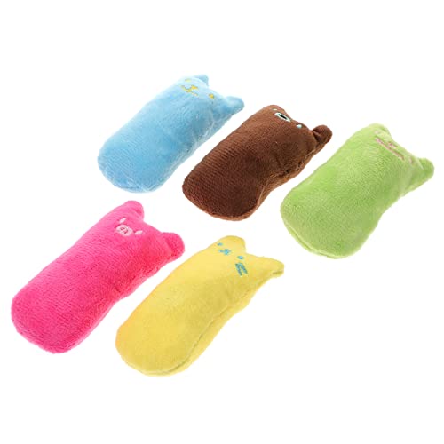 ノーブランド品 5個 キャットニップの猫のおもちゃ マタタビのおもちゃ 猫インタラクティブおもちゃ キャットニップのおもちゃ 子猫のおもちゃ 折りたたみ猫トンネル 猫ニップのおもちゃ ぬいぐるみ