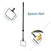 AquaticHI 5 in 1 Aquarium/Fish Tank Cleaning Kit/Tool, Algae Scraper, Fish Net, Sponge, Plant Fork, Gravel Rake, Length Adjustable from 21 inches to 31 inches (Extendable)