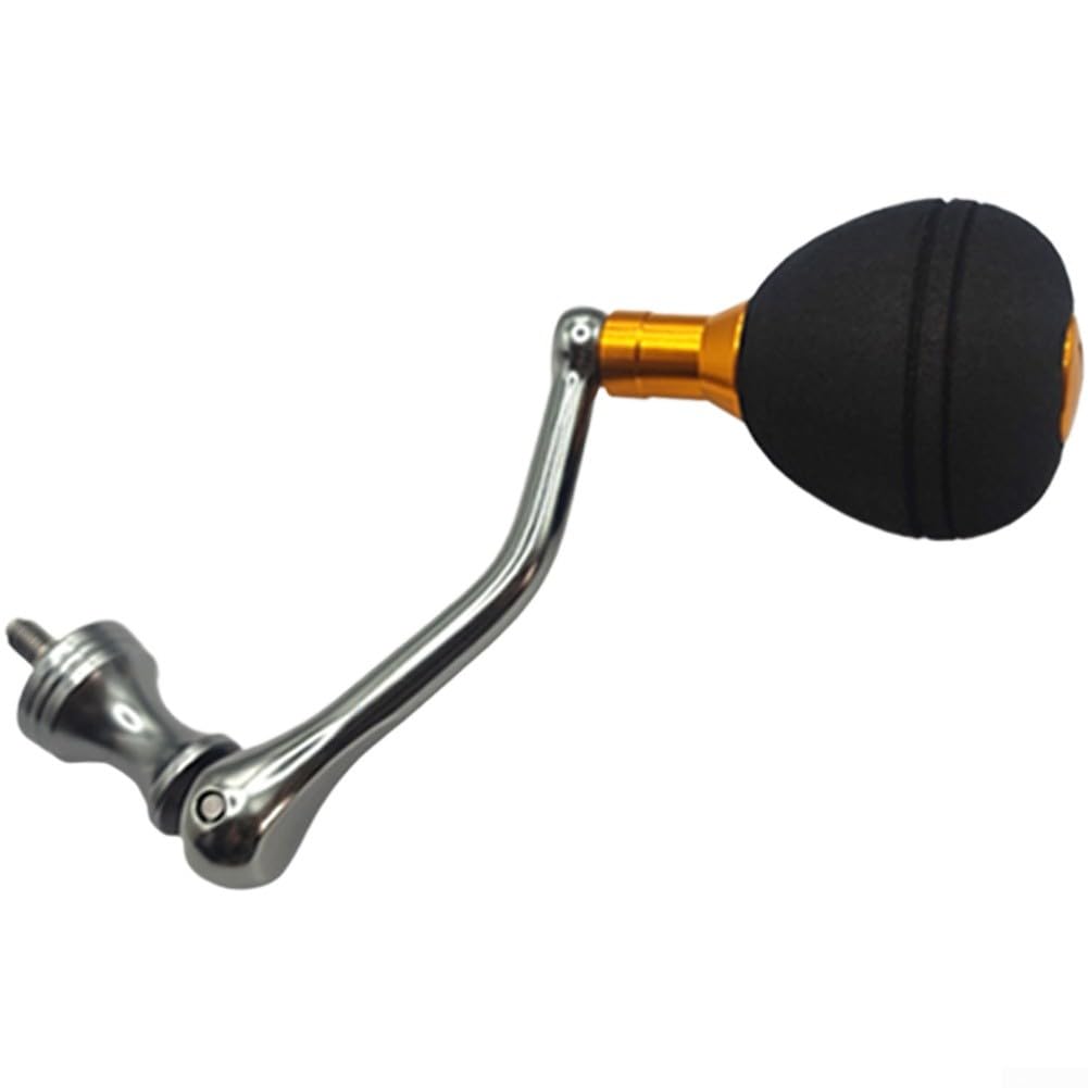 Moulinet de pêche pliable de rechange pour Spheros pour STRADIC avec bras unique et poignée en EVA, tige en alliage pour une fonctionnalité fluide (doré)