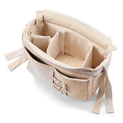 Brevi 226-005 Slex Evo Organizer-Tasche, beige gepunktet Cover