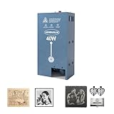 AENBUSLM 40W Laser Module with Built-in Air Assist, Fixed-Focus, Double Ultra-Fine Compressed Spot for CNC Carving, Engraving & Cutting on Wood, Metal, Acrylic & Paper - Class 4