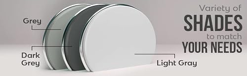 Automotive Leather Max Complete Leather Refinish, Restore & Repair Kit Now With 3 Color Shades To Blend With/Leather & Vinyl Recolor (Grey Mix) #TOP1