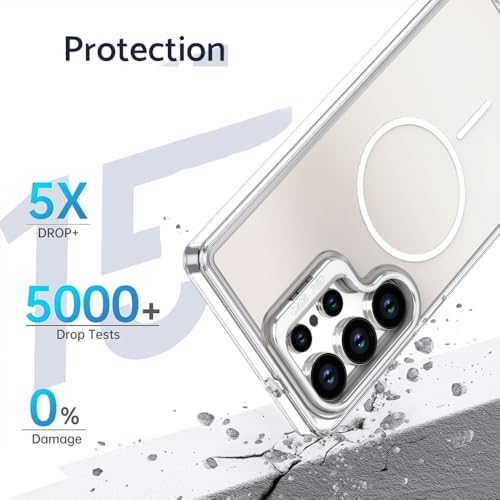 Coque Samsung S24 Plus rigide noire pour éviter les chutes avec son support