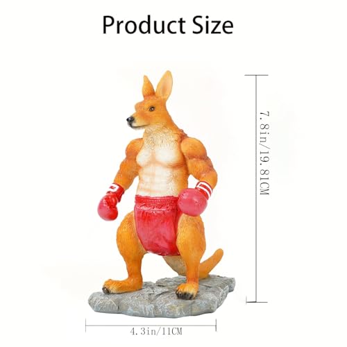 Figura de Canguro de Resina para Decoración de Hogar miniatura 2